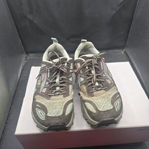 Altra Light Blue and Brown Trail‎ Shoes